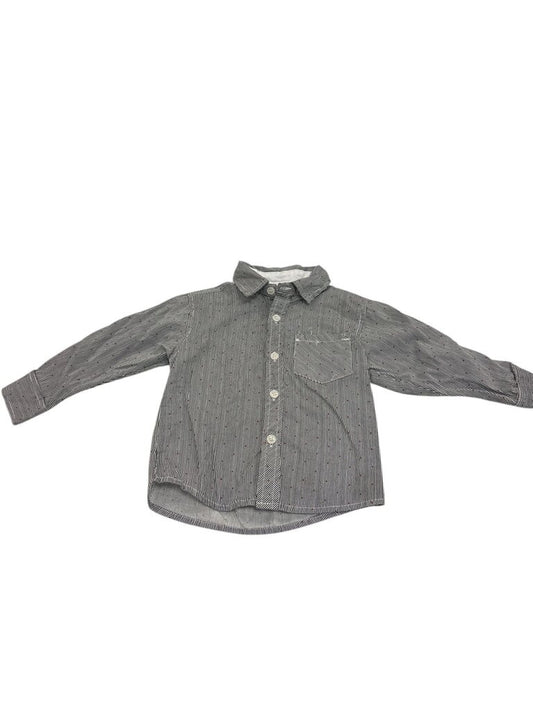 Long Sleeve Button Up - Stripes