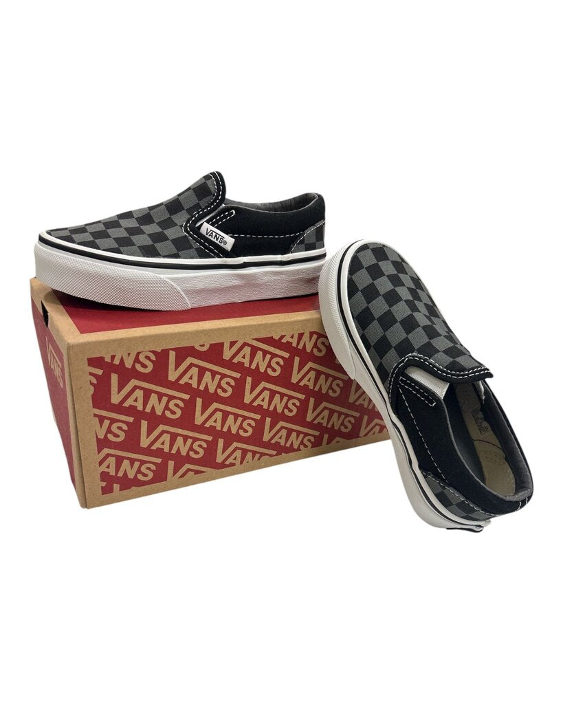 Checkered Slip-ons In Box