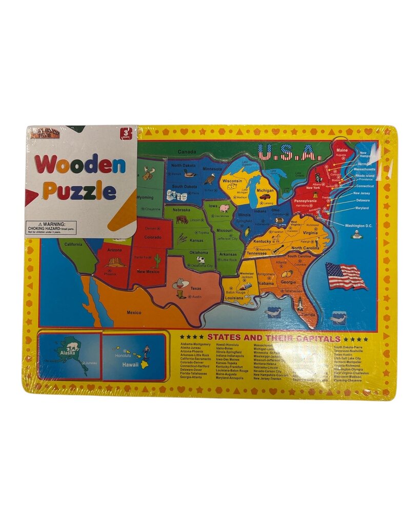 United States - Wooden Puzzle
