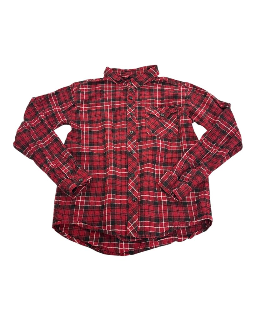 Long Sleeve Button Up - Plaid