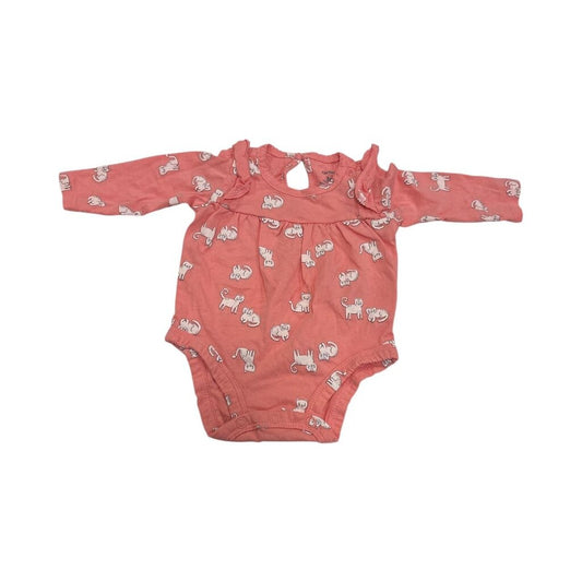 Cat Long Sleeve Onesie