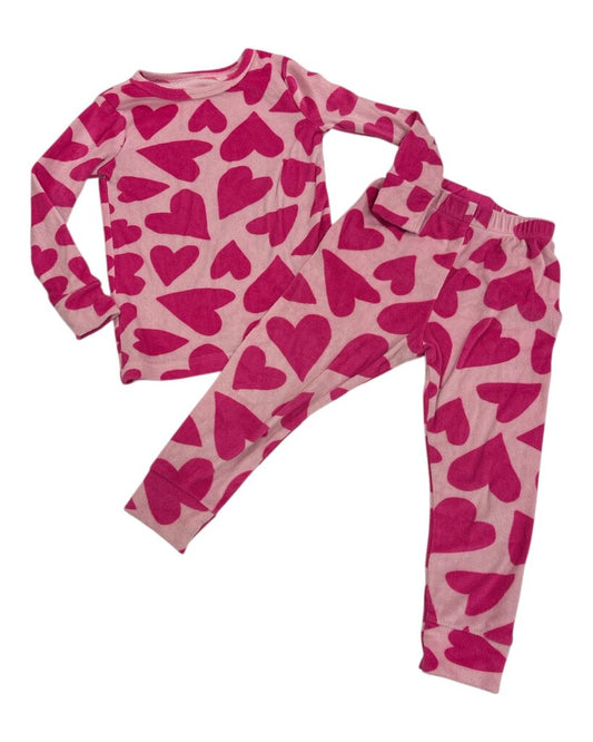 2pc Pajamas - Hearts