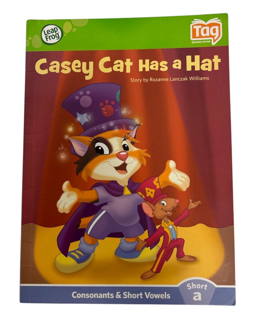 Casey Cat Has a Hat - Tag