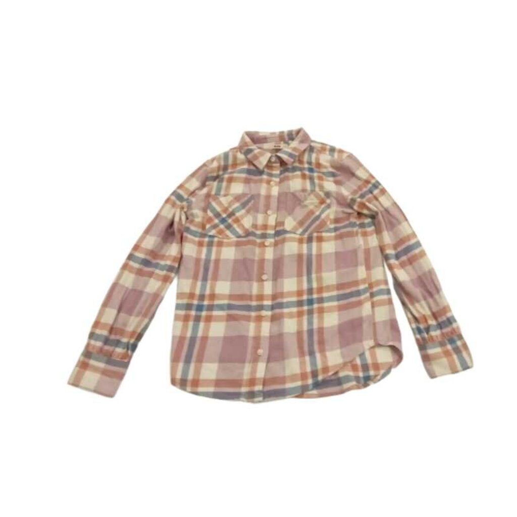 Long Sleeve Button Up - Plaid