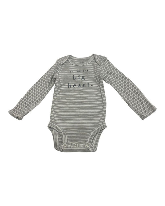 Little One Big Heart - Long Sleeve Onesie