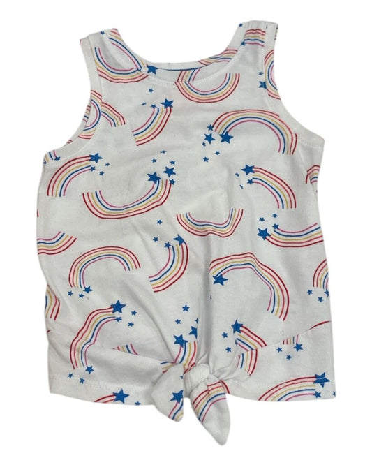 Tie Tank Top - Stars/Rainbows