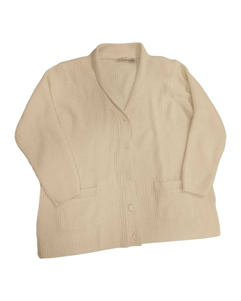 Blair White Chunky Knit Cardigan